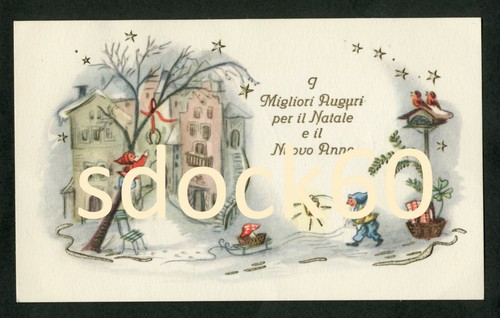 Vintage biglietto augurali - -,