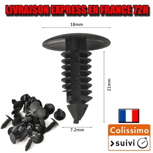X10 clips agrafe citroen - agrafe,