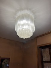 Lampadario tronchi venini - lampadario,