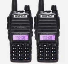 2X Baofeng UV-82 Walkie Talkie