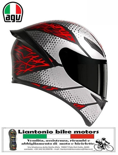 Casco integrale moto agv - moto, k1-s