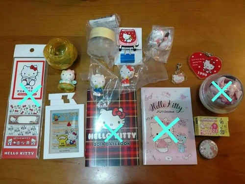 Sanrio hello kitty goods set - sanrio,