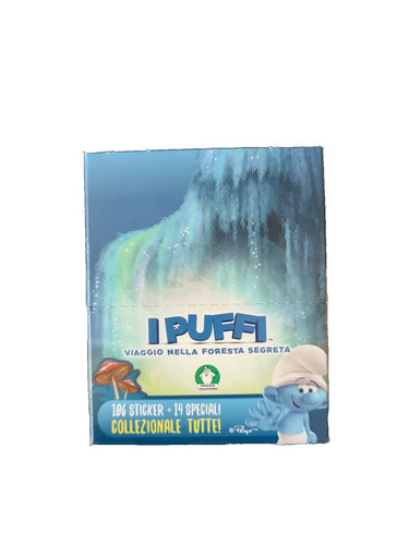 Box figurine puffi viaggio - figurine,