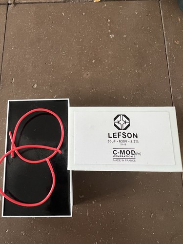 Pair capacitor lefson 30uf - pair,
