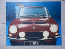 Catalogue Simca 1200S