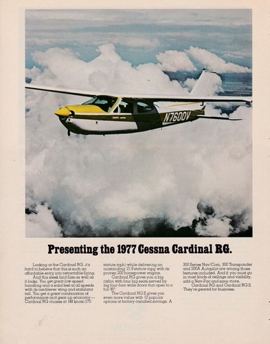 Pubblicità aeronautica cessna - pubblicità,