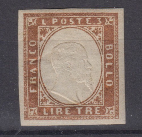 Sardegna 1861 lire - 1861, rame