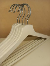 5 Grucce Di Legno pregiato bianco.