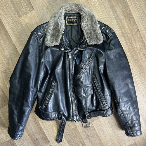 Giacca pelle vintage