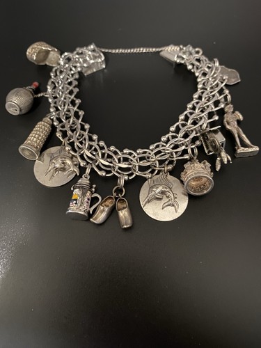 Bracciale vintage argento - bracciale,