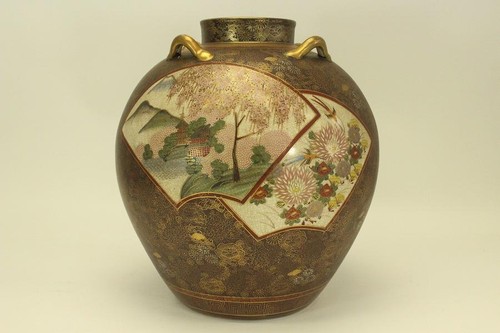 Vaso quattro manici in - a,