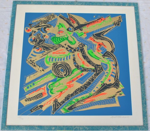Mastroianni umberto serigrafia - mastroianni,