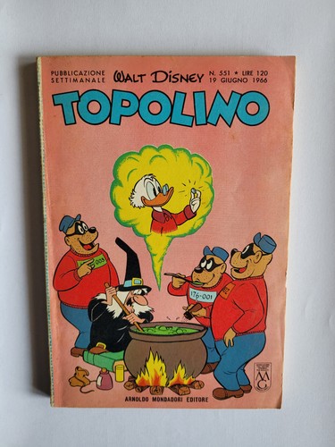 Topolino libretto 551 - topolino,