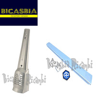 1647 - MASCHERINA NASELLO COPRISTERZO GRIGIA CON MODENATURA VESPA 50 SPECIAL R L