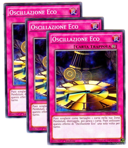 Set oscillazione eco echo - 3x,