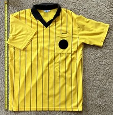 Maglia calcio arbitro / gialla