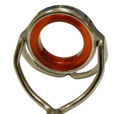 Anello Guida/Stripping Guide in Agata per Canna da pesca a mosca