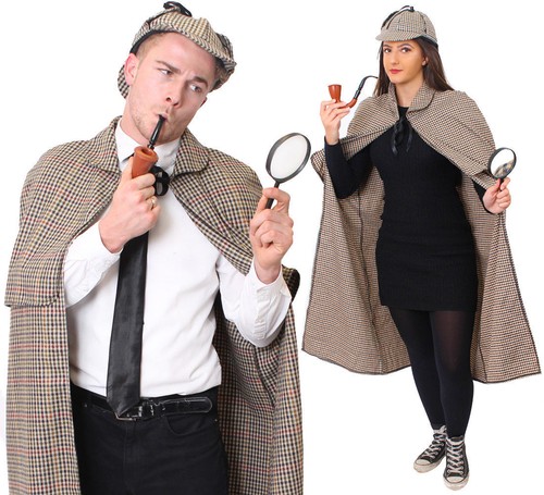 Costume detective adulto - detective,