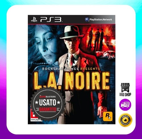 Rockstar games noire ps3 - rockstar,