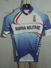 MAGLIA SHIRT MAILLOT CICLISMO CYCLISM BICI MARINA MILITARE (963) tg. M