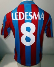 Maglia CATANIA CALCIO rossazzurri Legea Serie A 2008-2009 maglia 08-09 LEDESMA