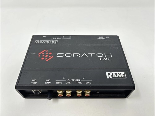 Rane serato scratch live - scratch, sl