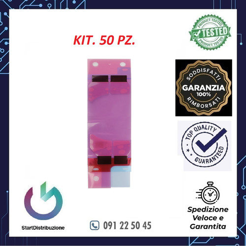 Adesivo batteria - pz.,