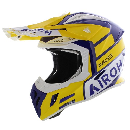 Casco airoh aviator ace mx - aviator,