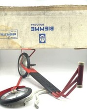 VINTAGE MONOPATTINO BIEMME IN FERRO ANNI 60 TIPO GIORDANI NUOVO IN BOX # NIB