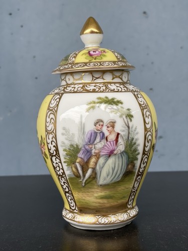 Vaso porcellana dresda - vaso,