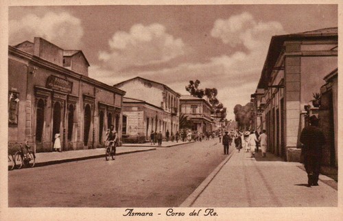 Asmara cartolina anni 30 - -,
