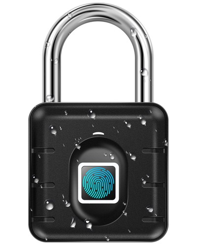 Lucchetto impronte digitali - impronte,