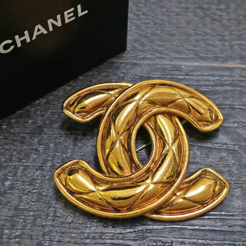 Spilla vintage chanel placcata - vintage,