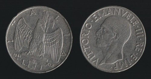 Lira 1941 impero - 1, fascio