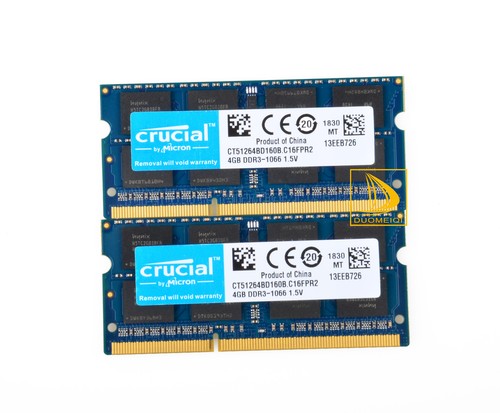 Crucial 2rx8 pc3 8500s - 2x,