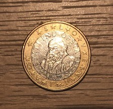 Moneta euro rara - da,