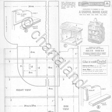 Disegno Drawings Fretwork Hobbies Design Tav 3068 1954 Scaffale Portaoggetti DVD
