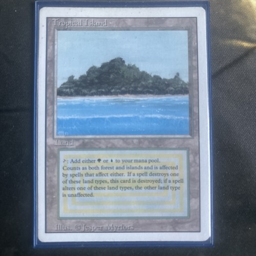 Mtg tropical island revised - tropical,
