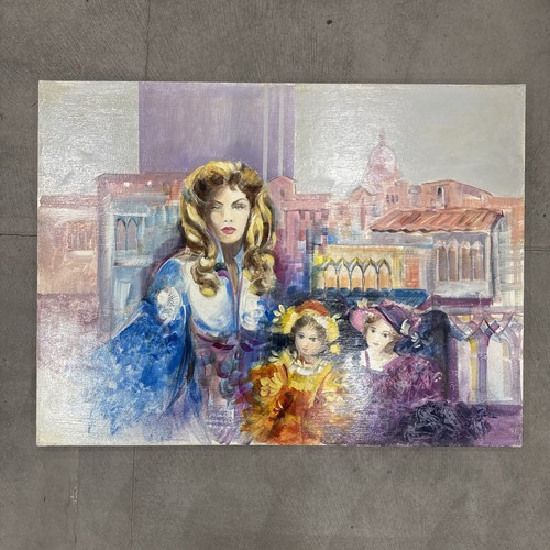 Dipinto olio autore - autore, gera