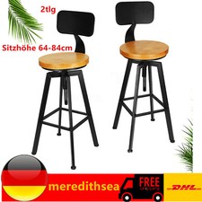 2x Sgabelli da Bar Retrò con