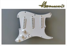 Strat Pickguard in bianco full