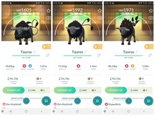 Pokemon Go Tauros 3x - Pokemon
