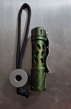 Luce crociata Reylight/CDC. Verde/Bronzo (esaurito) con perlina di ciambella CDC. Nuovo