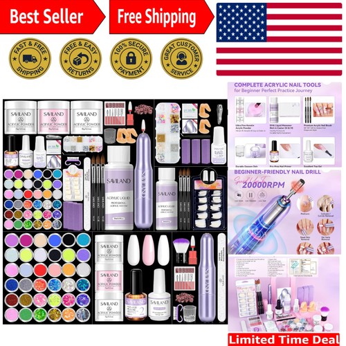 Kit unghie acrilico completo - kit,