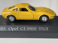 Opel GT 1900 Jaune 1968 1/43