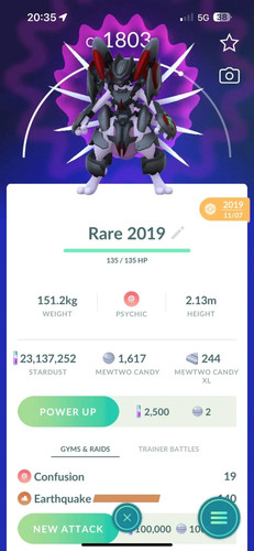 Pokémon corazzato mewtwo - go,