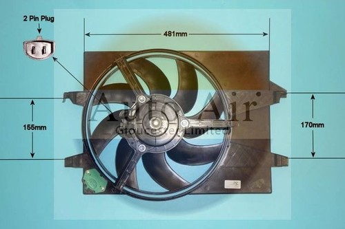Auto air 1256 ventola - auto, 05-1256