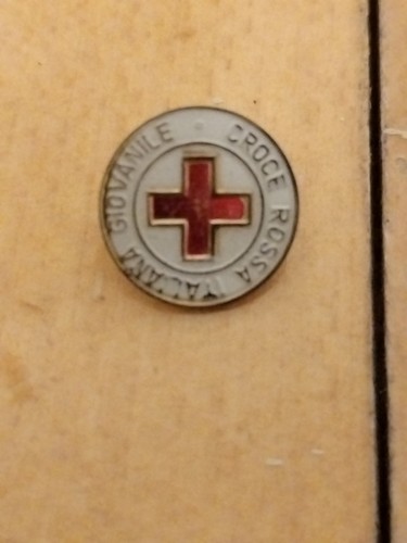 Pin spilla croce rossa - spilla,