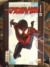 PANINI NEW SPIDERMAN 1 MILES MORALES ULTIMATE COMICS PICHELLI 2012 PRIMO RARO