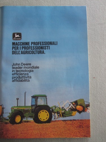 John deere trattori - deere,